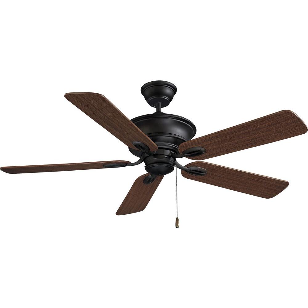 Volume Lighting Rainier 52 In Foundry Bronze Ceiling Fan V4145 65 Foundry Bronze Ceiling Fan