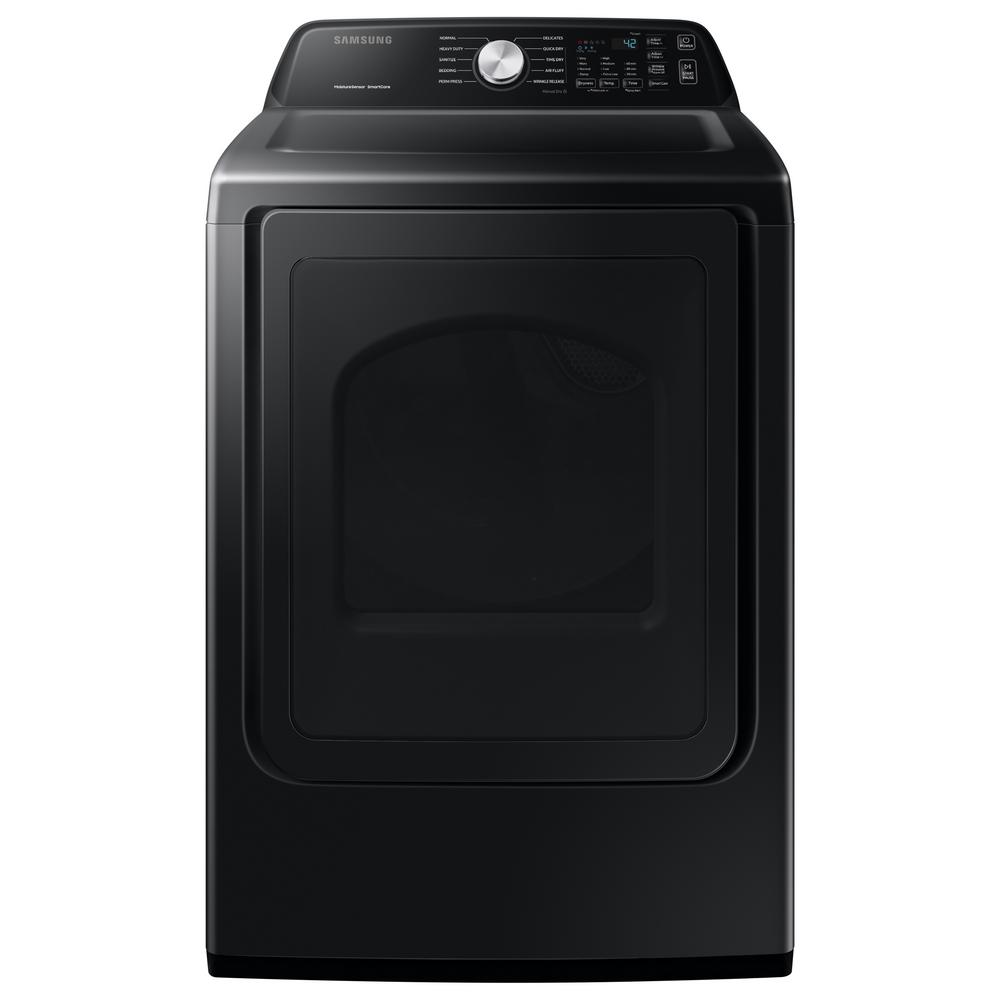 Samsung 7.4 cu. ft. 240Volt Black Stainless Steel Electric Dryer with