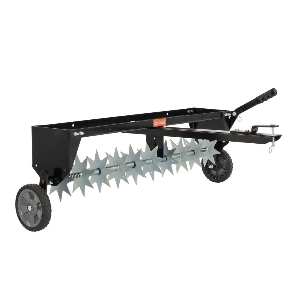 Garden Tools & Equipment 40 in TowBehind Spike Aerator Lawn Aerate