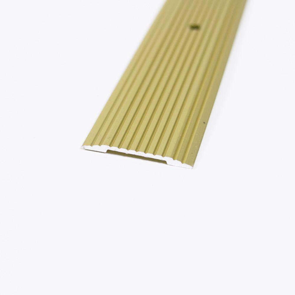 trafficmaster satin brass fluted
