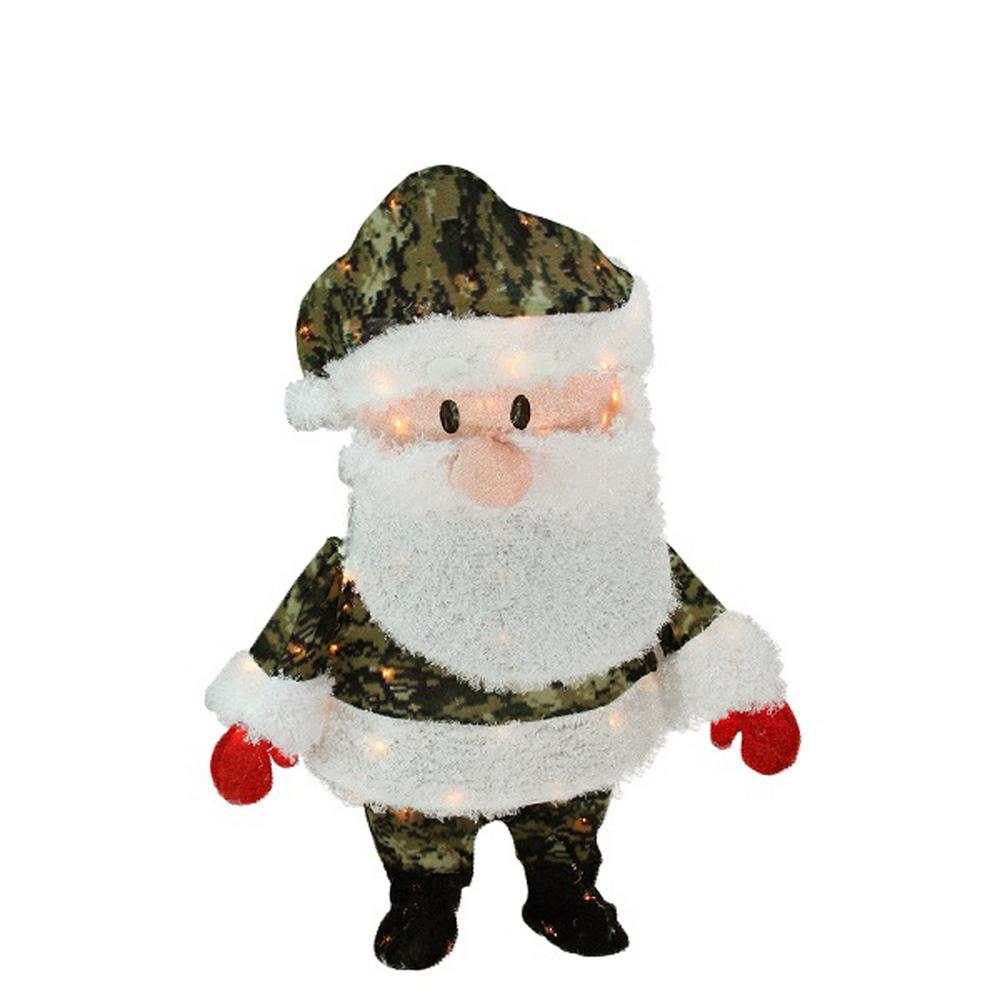 stuffed santa claus for outdoors