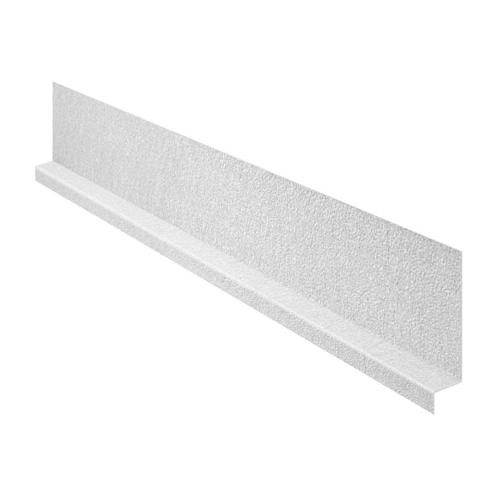Construction Metals 5/8 in. x 10 ft. Galvanized Steel Z Bar Flashing