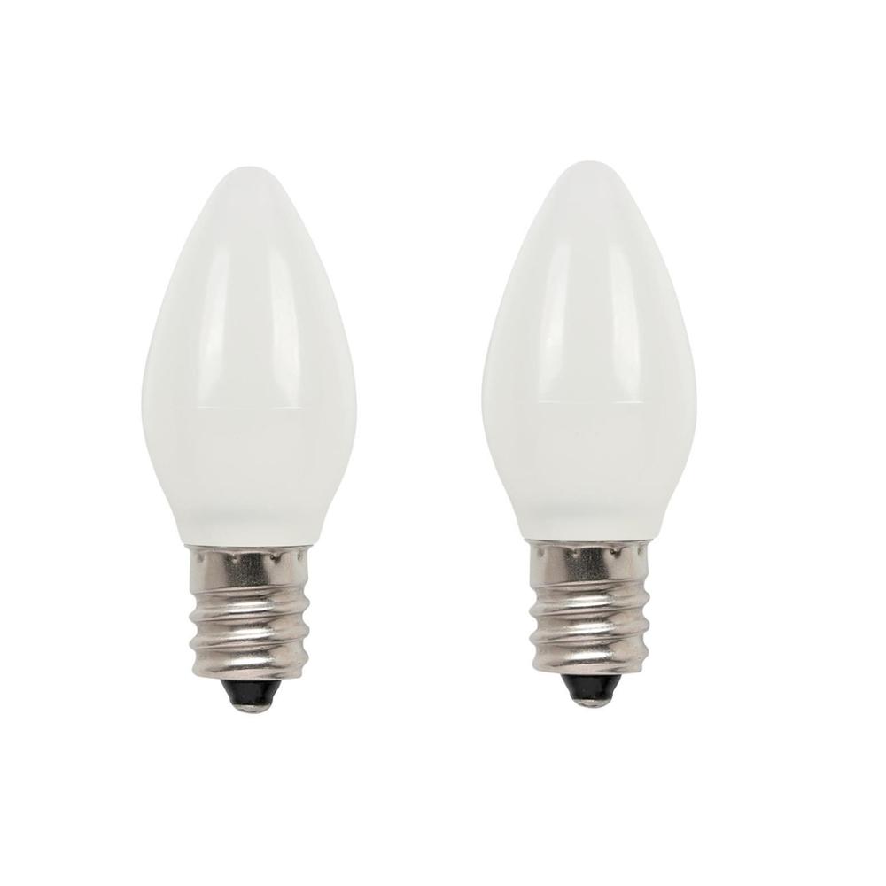 Westinghouse 0 6w Equivalent Frosted C7 Led Light Bulb 2 Pack Westinghouse 0 6w Equivalent Frosted C7 Led Light Bulb 2 Pack