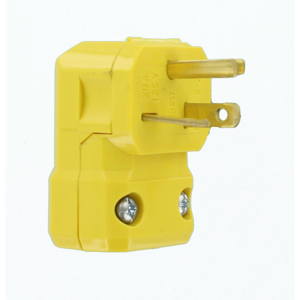 Pack of 1 Commercial Grade Straight Blade Connectors Yellow