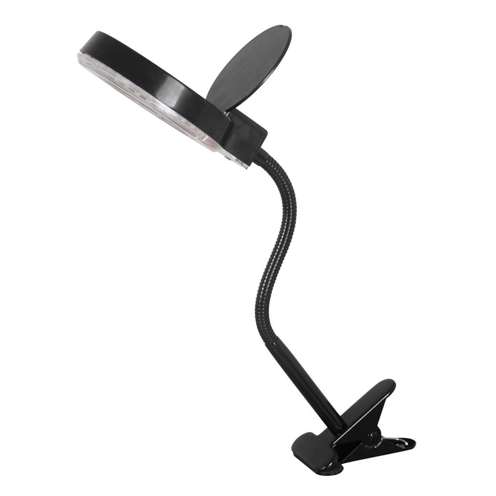 Tensor 17 in. LED Magnifying Clip Lamp-18906-005 - The Home Depot