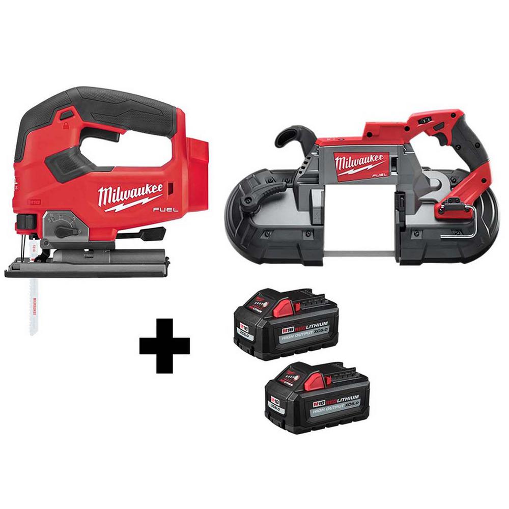 Milwaukee M18 FUEL 18Volt LithiumIon Brushless Cordless Jig Saw and