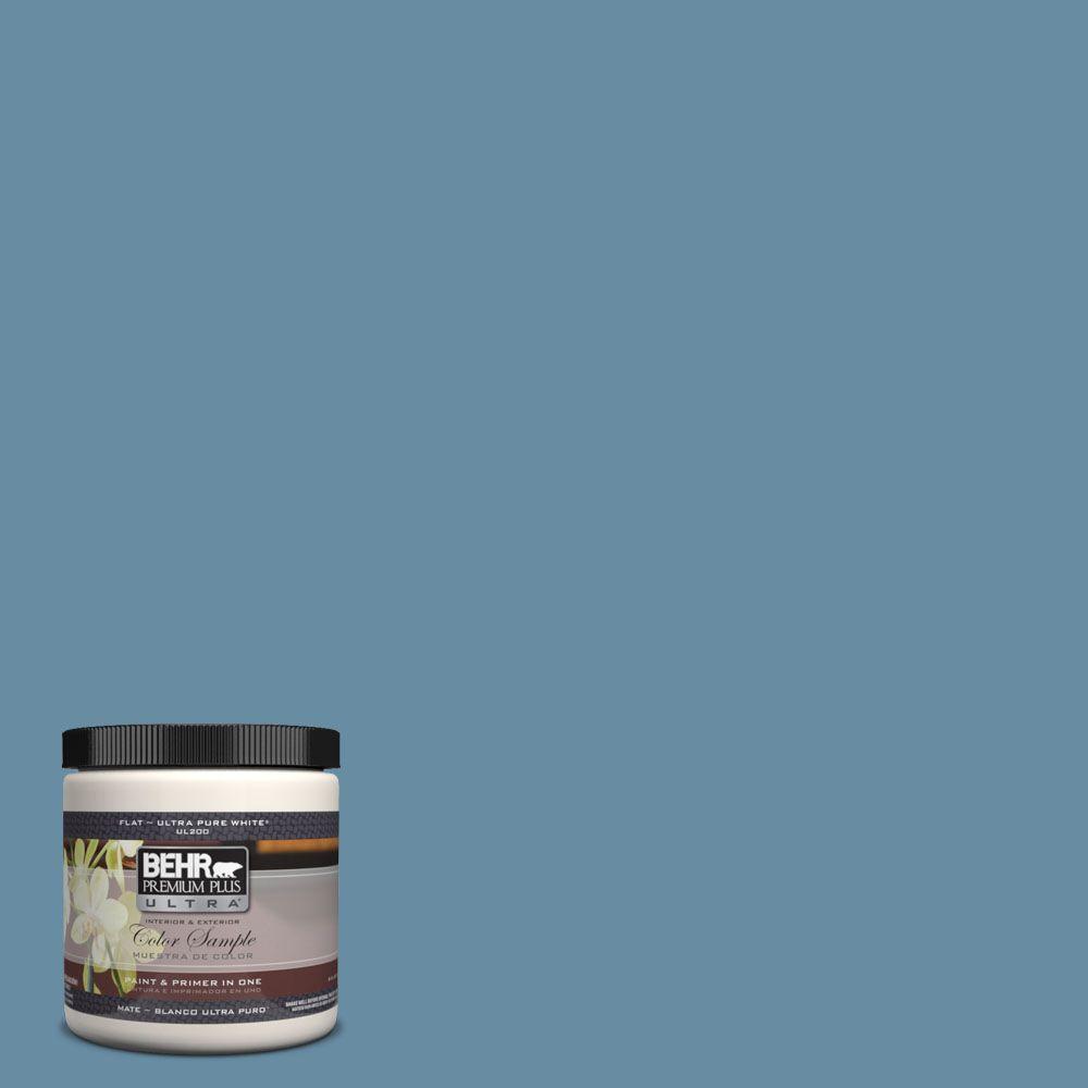 Behr Premium Plus Ultra 8 Oz Ul230 18 French Court Matte Interior Ul230 18 French Court Matte Interior Exterior Paint And Primer In One Sample The Home Depot