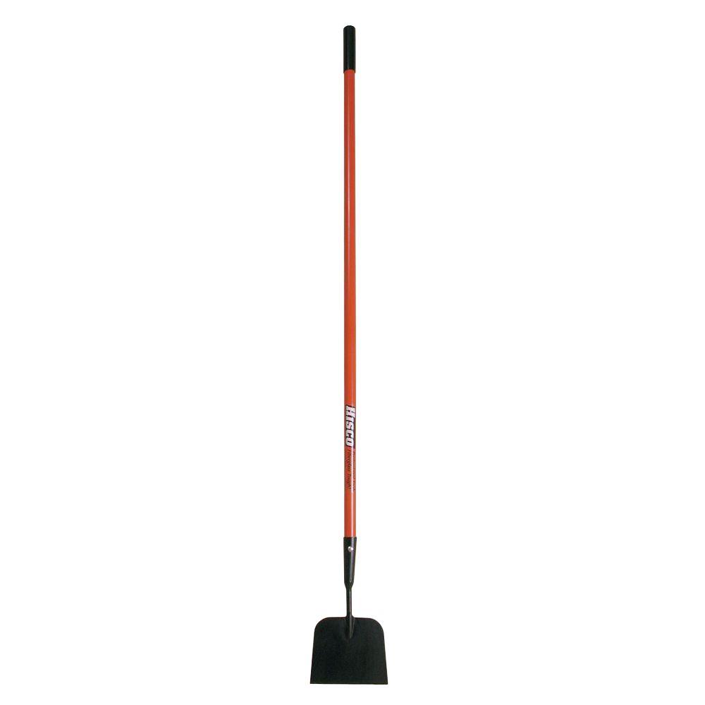 Hisco Floor and Ice Scraper with Steel Blade and 60 in. Fiberglass