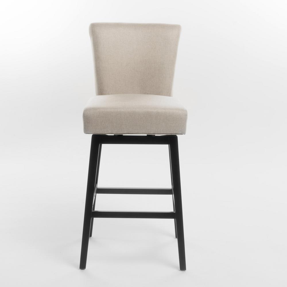 Noble House Tracy 41 In Wheat Swivel Counter Stool 13111 The Home Depot