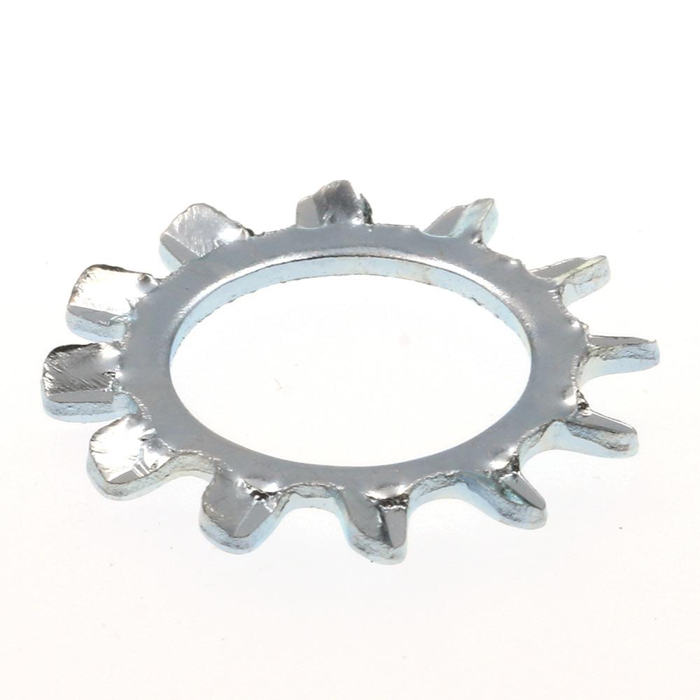 PrimeLine 3/8 in. Zinc Plated Steel External Tooth Lock Washers (50Pack)9083257 The Home Depot