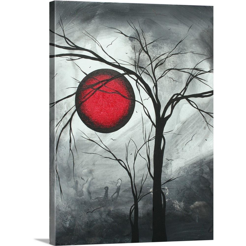 Lunar Moon Ii By Megan Duncanson Canvas Wall Art