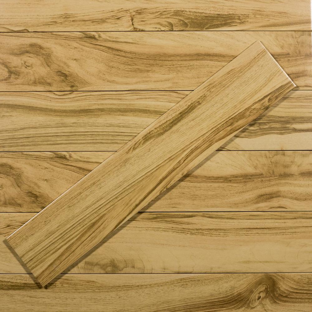 Abolos Wood Fresh Pine 6 In X 31 Matte Ceramic Abolos Wood Fresh Pine 6 In X