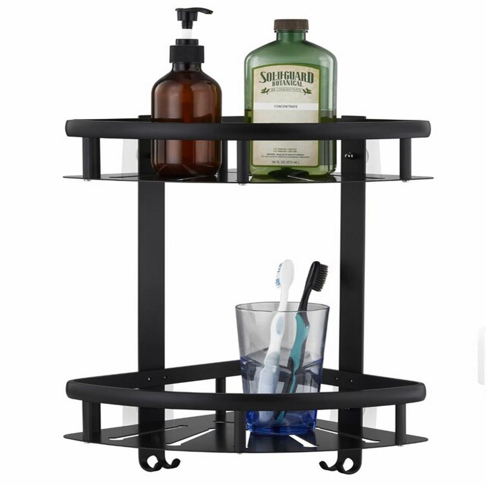 No Drilling Required Shower Caddies Shower Accessories The Home Depot