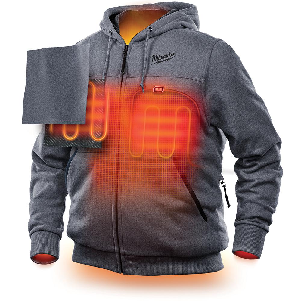 milwaukee heated jacket kit home depot