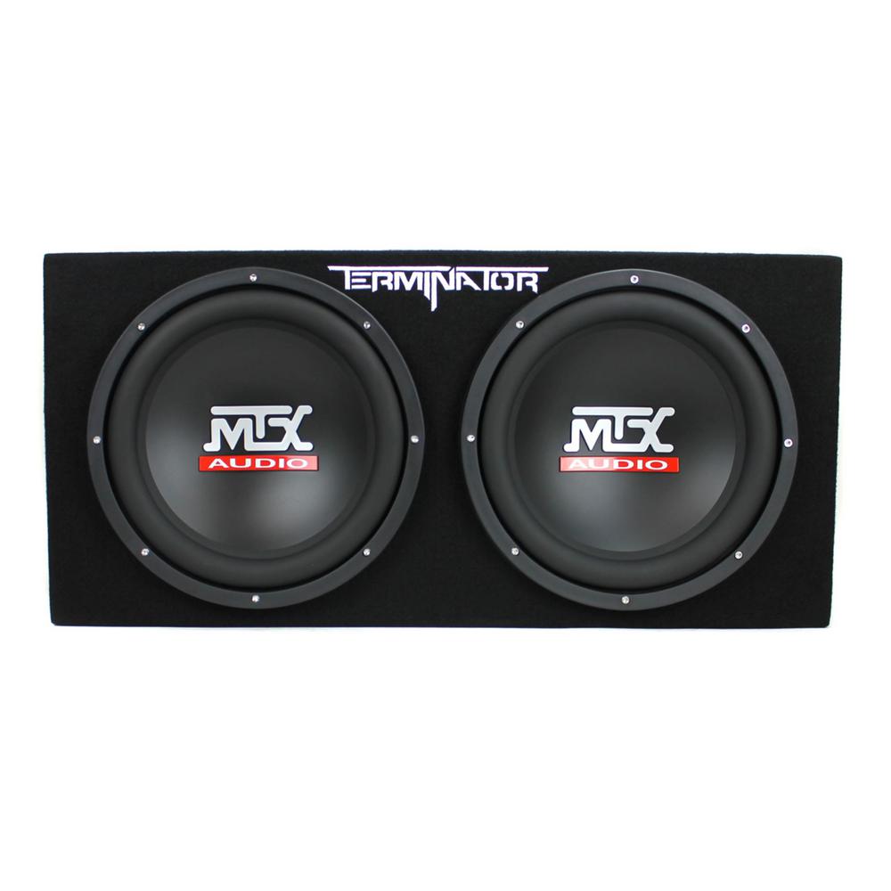 dual subwoofer and amp package