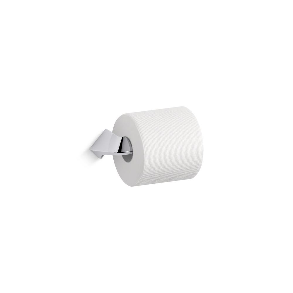 KOHLER Uniform Toilet Paper Holder in Polished Chrome-K-R26123-CP - The ...