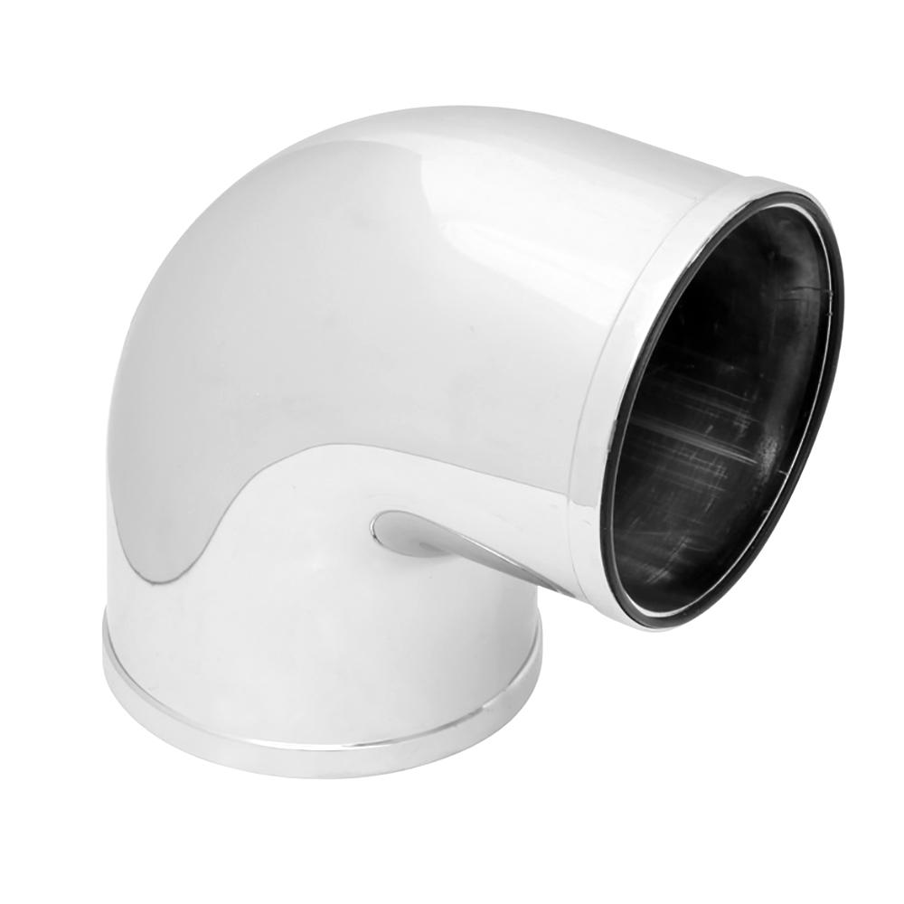 Universal Intake Elbow Tube (ABS) 3in. OD / 90 Degree ChromeSPE86981 The Home Depot