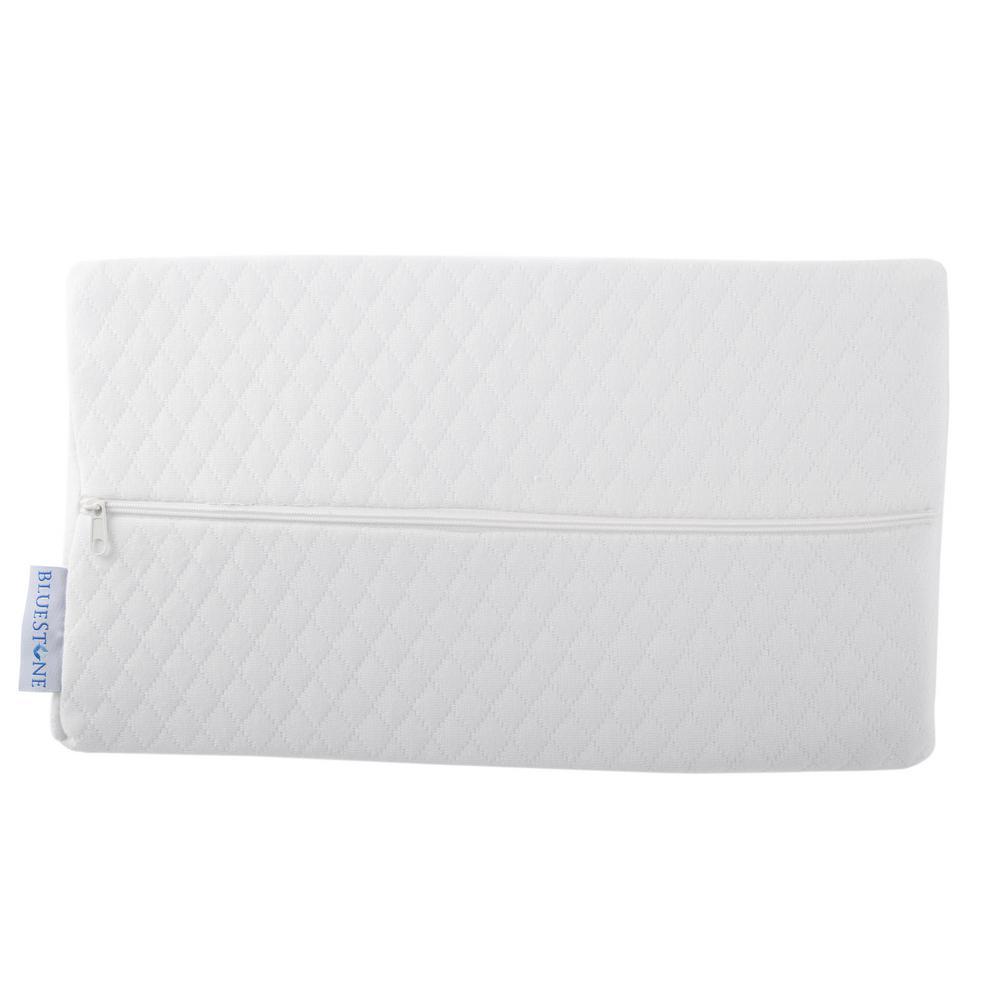 Bluestone Memory Foam Half Moon Back PillowM010108 The Home Depot