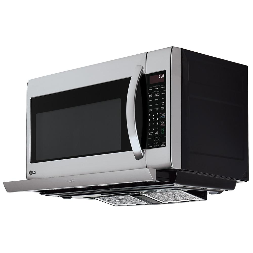 Lg Electronics 2 Cu Ft Over The Range Microwave In Stainless 2 Cu Ft Over The Range Microwave