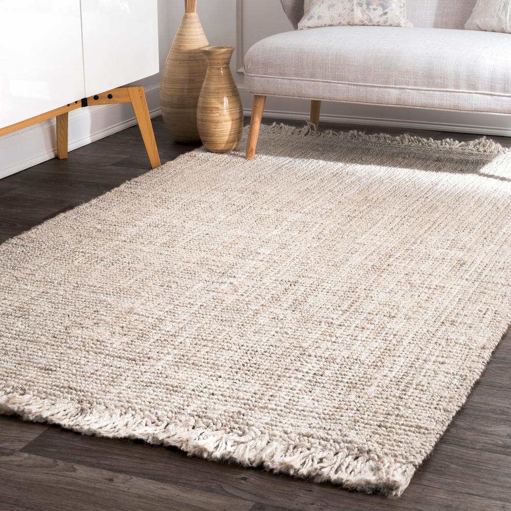 White 9 X 12 Area Rugs Rugs The Home Depot