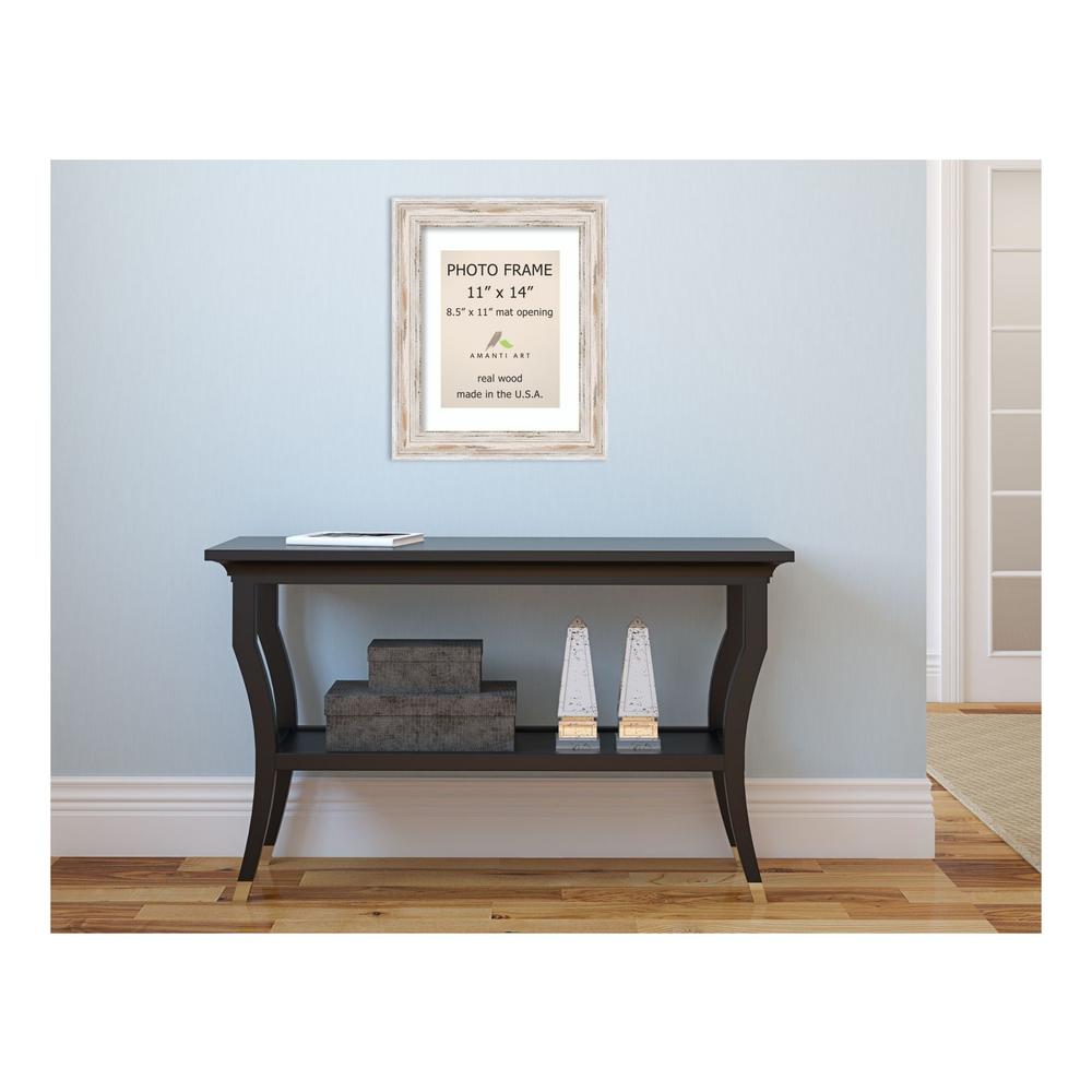 Amanti Art Alexandria 8 5 In X 11 White Matted Whitewash Amanti Art Alexandria 8 5 In X 11 White Matted Whitewash Picture Frame
