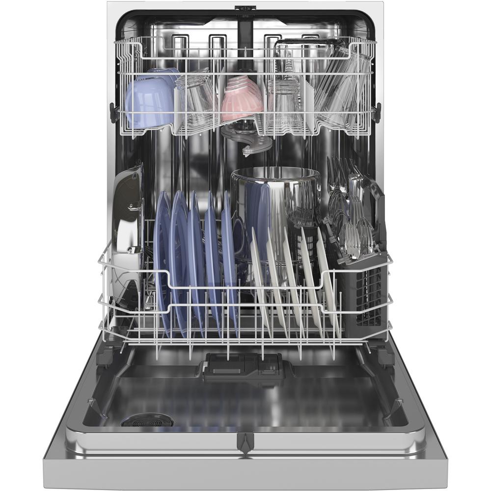 Stainless Steel GE Front Control BuiltIn Dishwashers