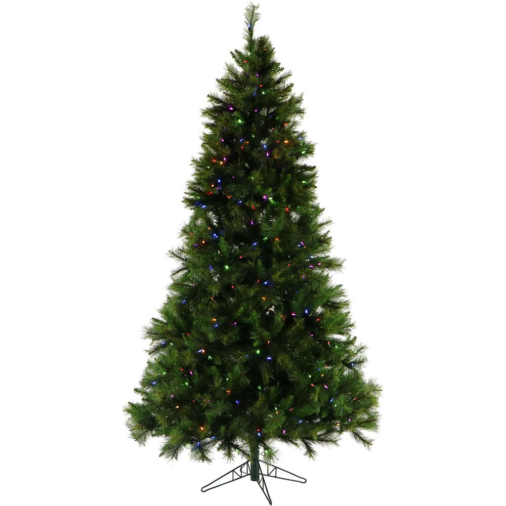 Fraser Hill Farm 6.5 ft. Prelit LED Canyon Pine Artificial Christmas