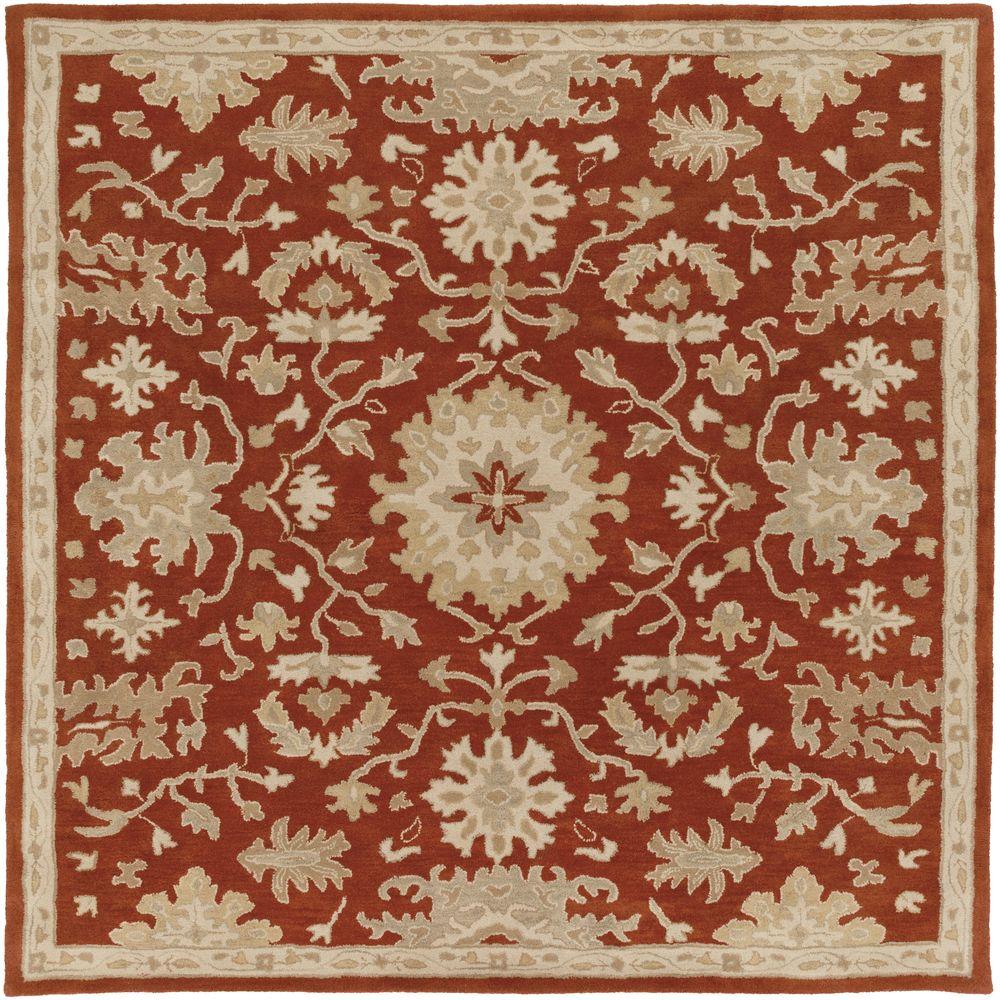 Artistic Weavers Middleton Virginia Burgundy 6 ft. x 9 ft. Indoor Area