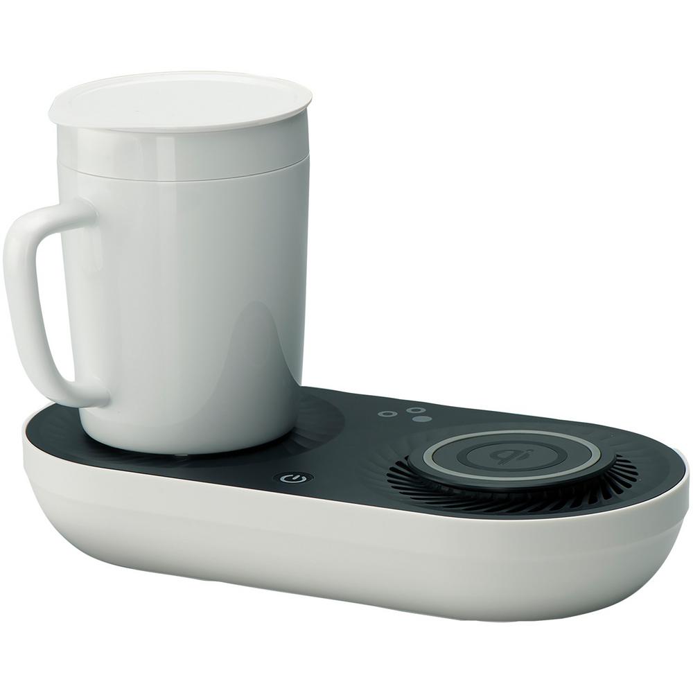Nomodo Wireless Qi Certified Charging Dock With Mug Warmer And
