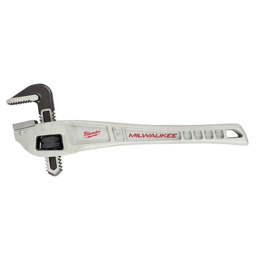 Milwaukee 24 in. Aluminum Offset Pipe Wrench48227182 The Home Depot