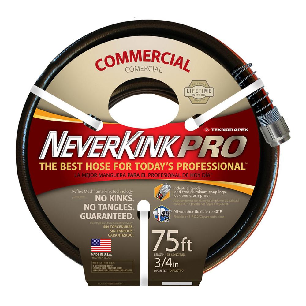 Teknor Apex NeverKink 4000 50 Ft. L, 75 In. Dia. Heavy-Duty Commercial ...