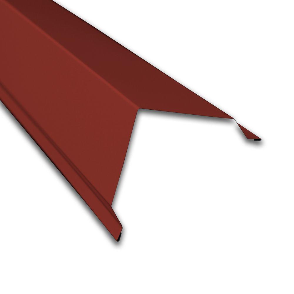 Metal S 5 In X 10 Ft Outside Corner Wall Connector Flashing Outside Corner Wall Connector Flashing In Red