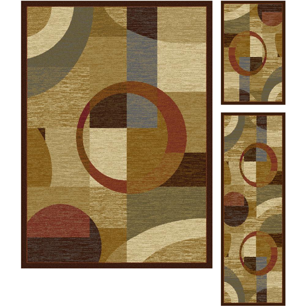 Rug Sets Rugs The Home Depot 3 Piece Rug Set