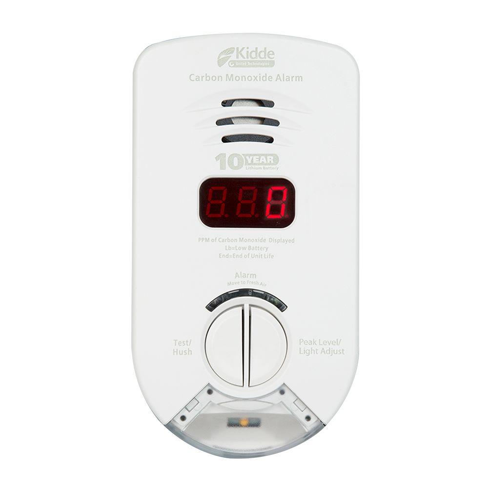 Kidde Plug-In Gas CO Detector and Battery Operated Ionization Smoke ...