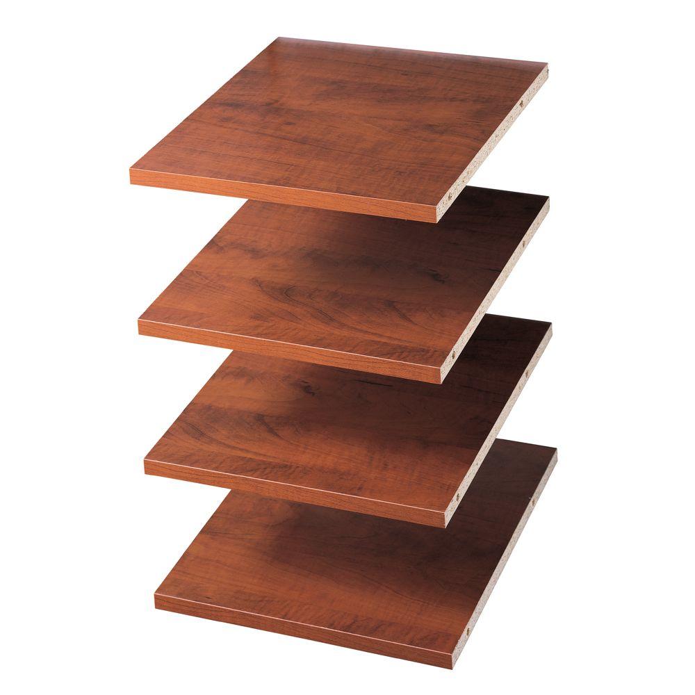 Martha Stewart Living 12 in. Wild Cherry Shelf (4Pack)C11 The Home