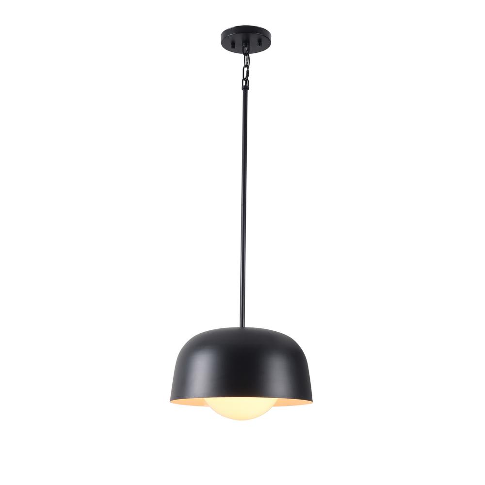 Manor Brook Millie 1 Light Black Mini Pendant With Outer Metal - Millie 1 Light Led Mini Pendant Manor Brook Millie 1 Light Black Mini Pendant With Outer Metal - Millie 1 Light Led Mini Pendant