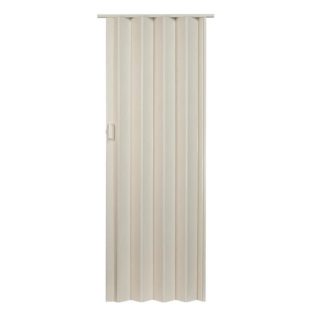 Spectrum 36 In X 80 In Oakmont Pvc Vinyl White Ash Accordion