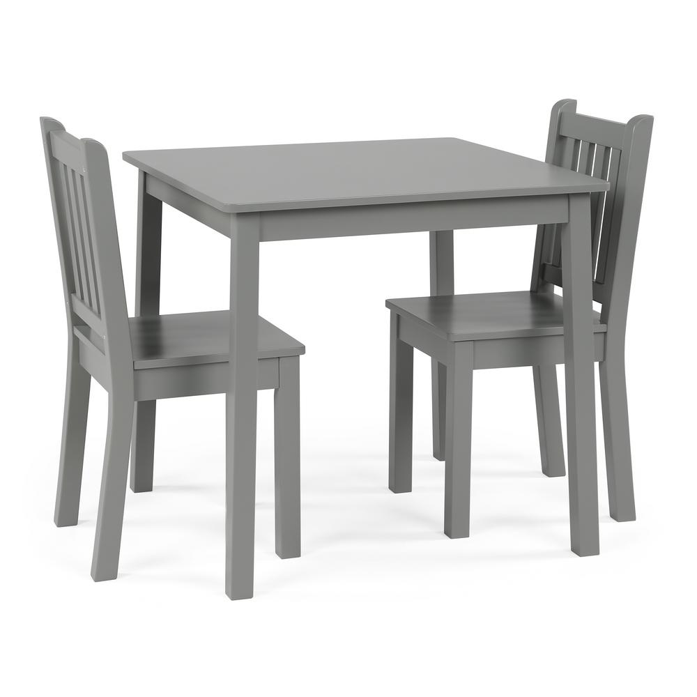 emilio kids 3 piece arts and crafts table and stool set