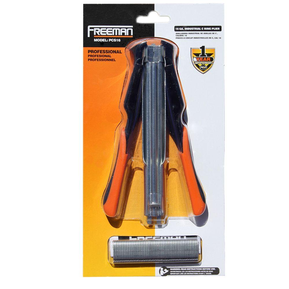 Freeman 16Gauge CRing PliersPCS16 The Home Depot