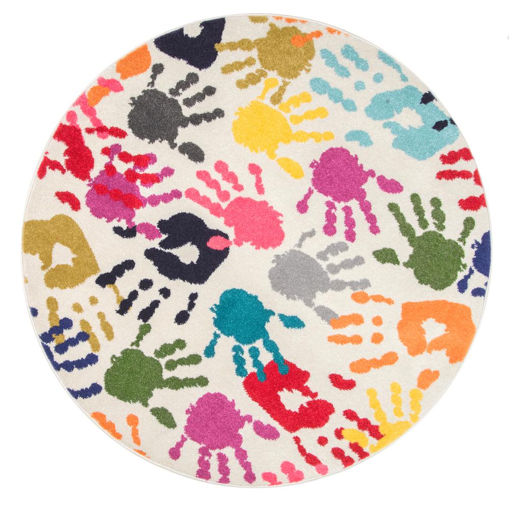 round playroom rug