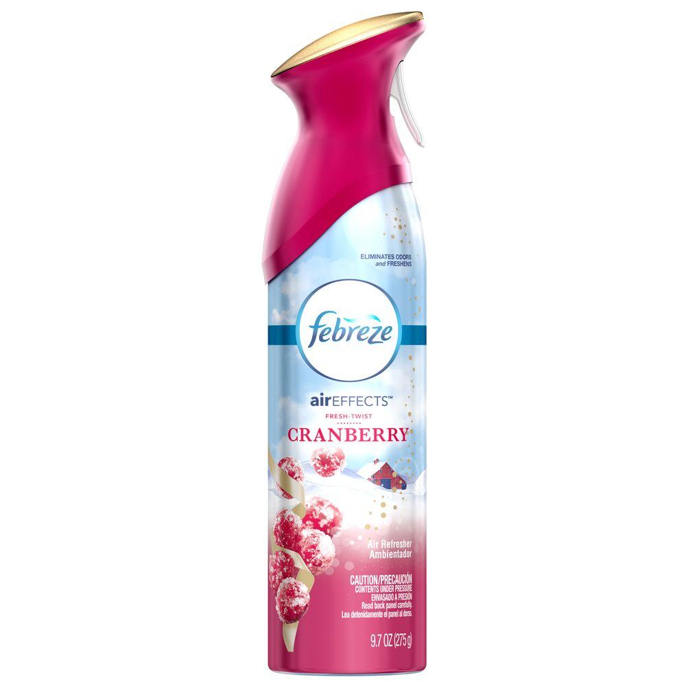 cats freshener safe for air Fresh Cranberry Depot  Effects Freshener Air Twist 003700096036 Air Home The 9.7  oz. Febreze Spray