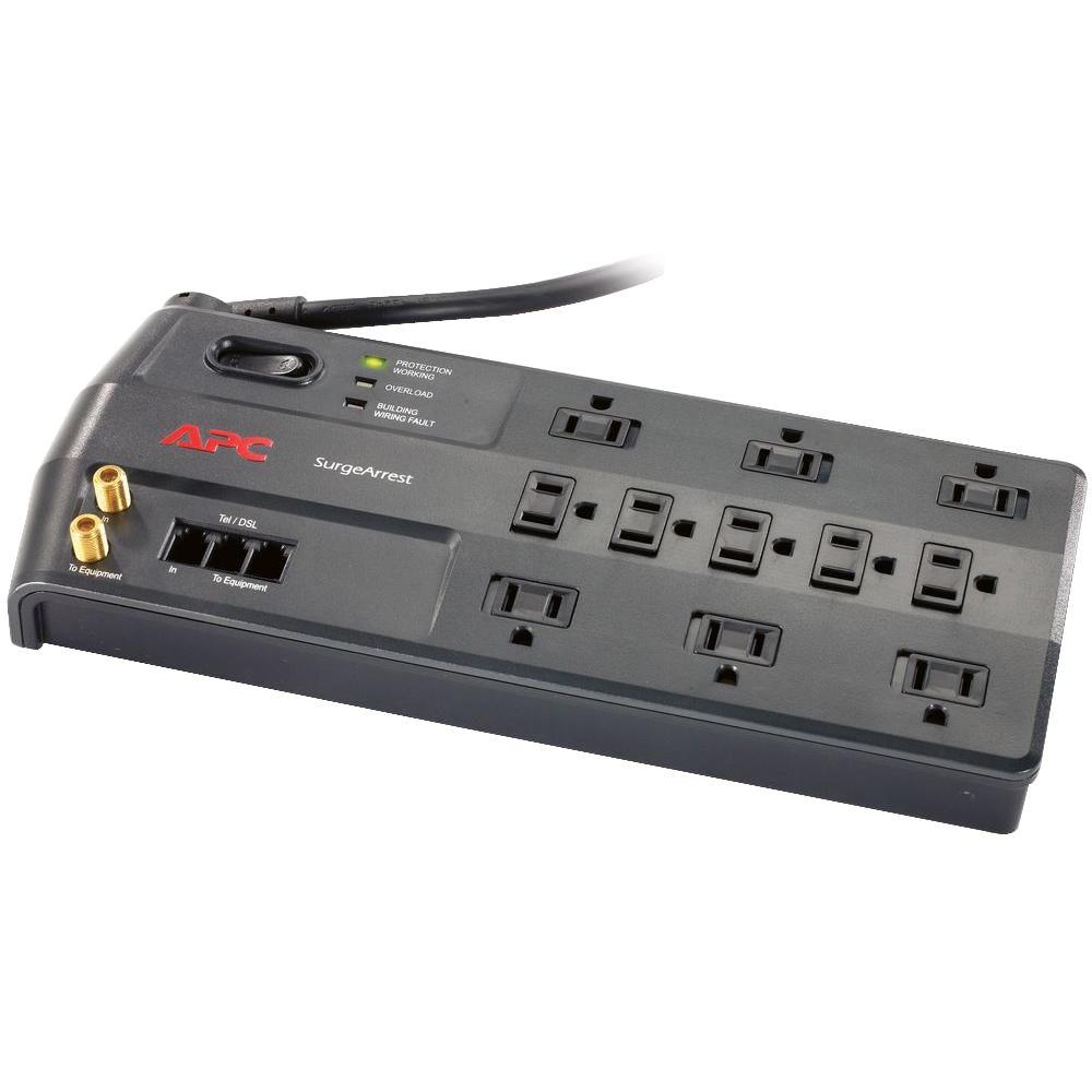APC 11 Outlet 2375J SurgeP11VT3 The Home Depot