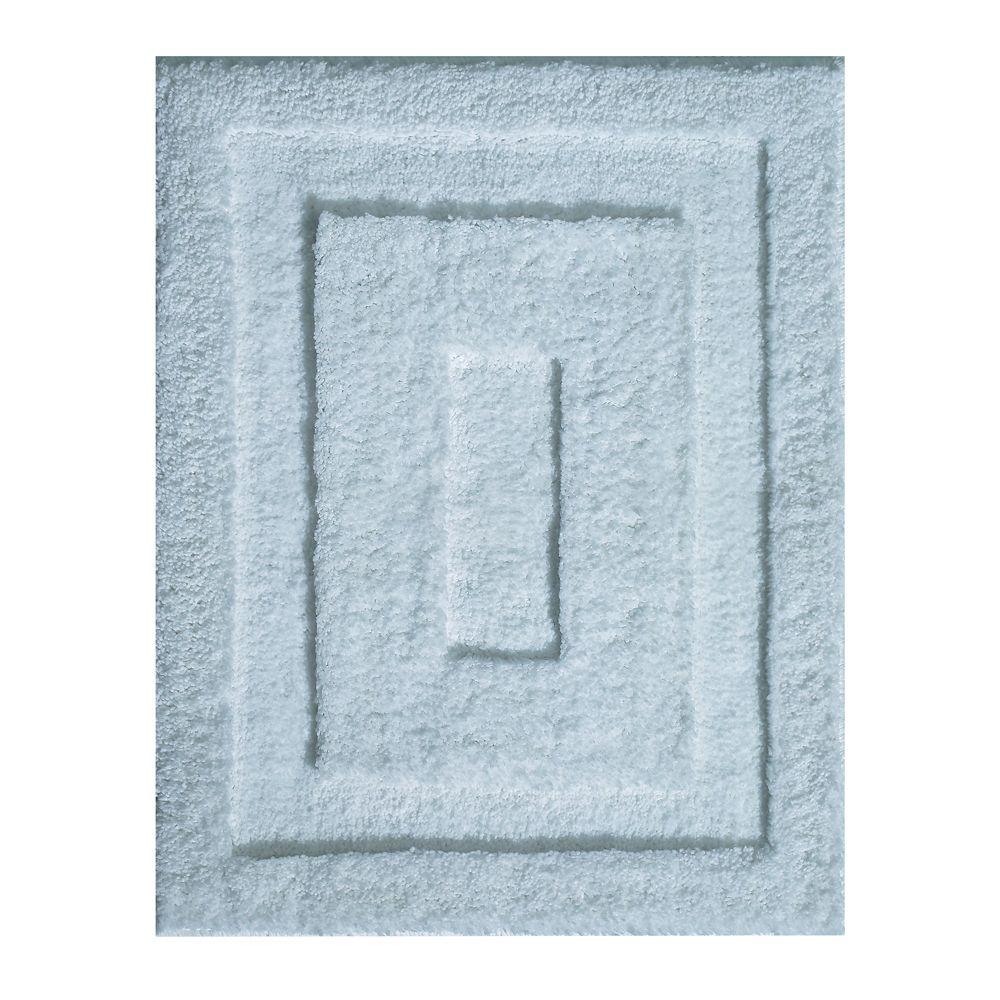 Interdesign Spa 21 In X 17 Small Bath Mat Water 17033 The Small Bath Mat In Water