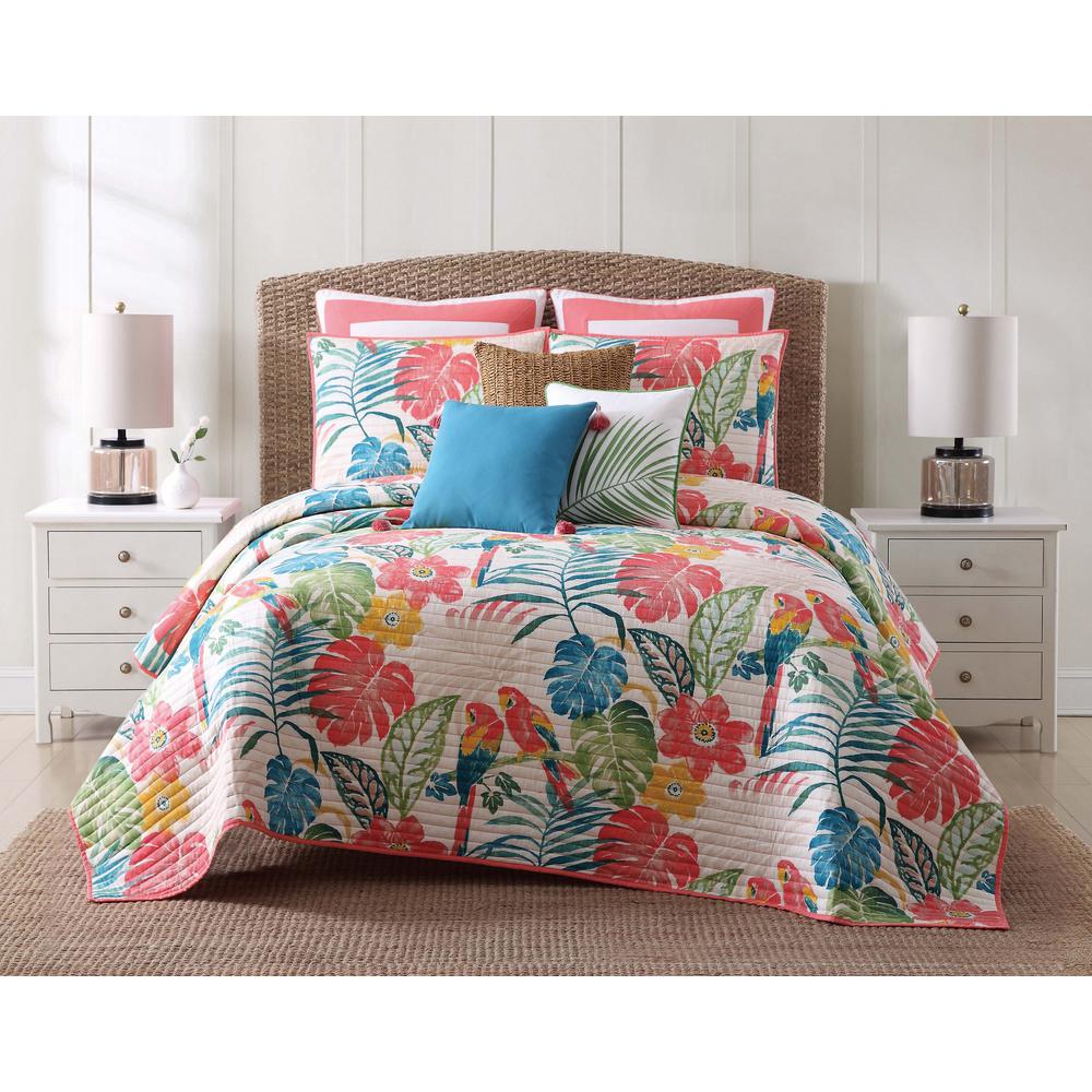 Oceanfront Resort Coco Paradise King Quilt SetQS1964KG2300 The Home