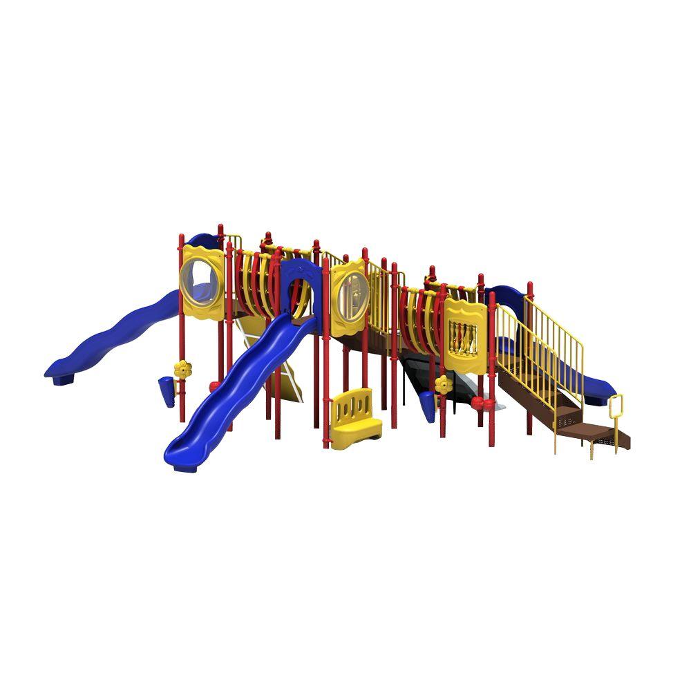 Commercial Playsets Playground Sets The Home Depot Uplay Today Sky Playful Commercial Playset With Ground Spike