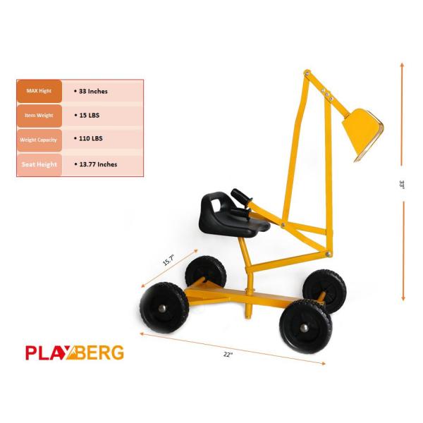 metal digger toy