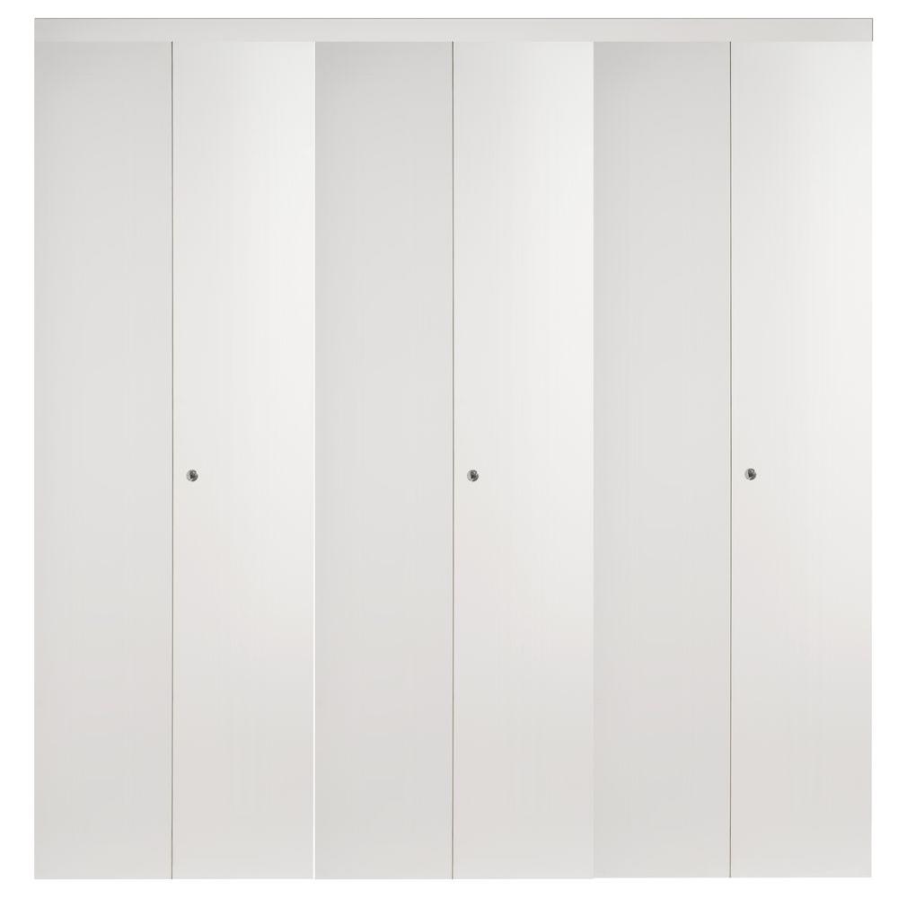 Impact Plus 102 In X 84 In Smooth Flush White Solid Core Mdf