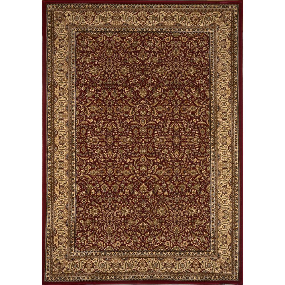 Home Dynamix Super Kashan Red 2 ft. 2 in. x Your Choice Length Indoor