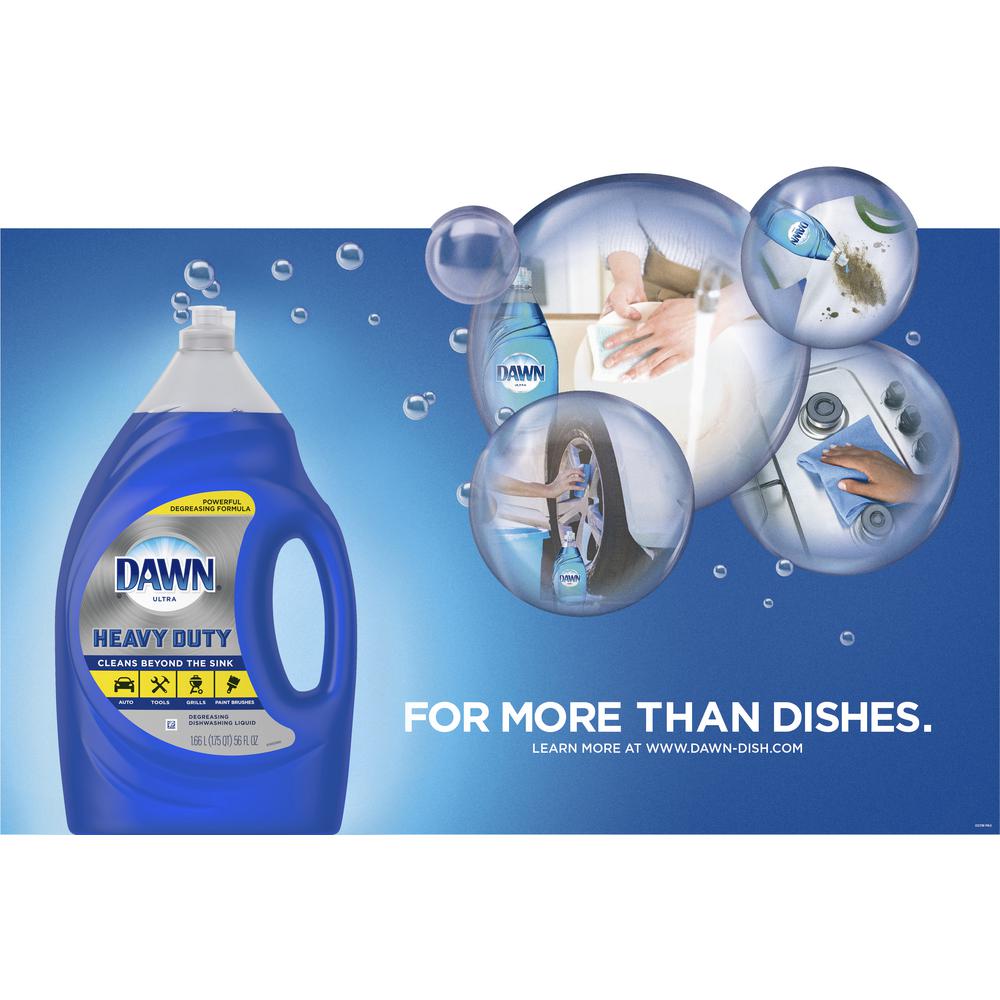 Dawn Platinum 56 Oz Heavy Duty Degreasing Dishwashing Liquid 003700076048 The Home Depot