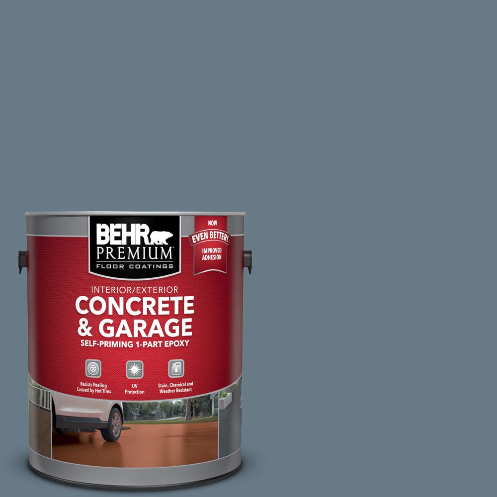 BEHR Premium 1 gal. N4905 Charcoal Blue SelfPriming 1Part Epoxy